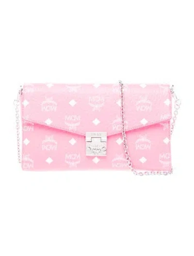 Pre-owned Mcm Crossbody Bag In Pink