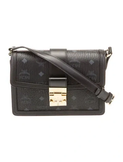 Pre-owned Mcm Crossbody Bag W/ Tags In Black