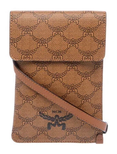 Pre-owned Mcm Crossbody Bag W/ Tags In Brown