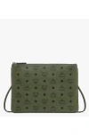 Mcm Crossbody Pouch In Green