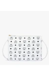 Mcm Crossbody Pouch In White