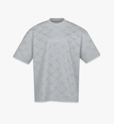 Mcm Crystal Monogram Ponte T-shirt In Multi