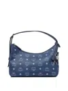 Mcm 'aren Hobo' Small Shoulder Bag In Blue