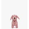 Mcm Dachshund Doll In Visetos In Pink