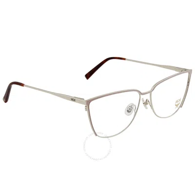 Mcm Demo Cat Eye Ladies Eyeglasses 2135 290 57 In Metallic