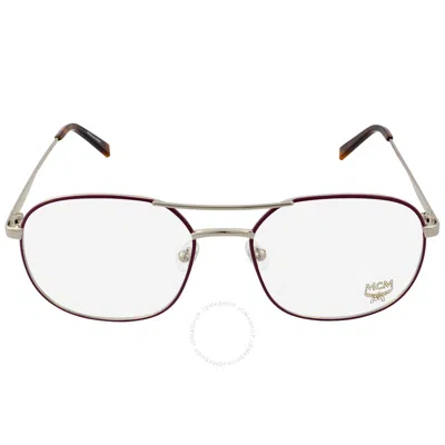 Mcm Demo Navigator Ladies Eyeglasses 2154 519 56 In Metallic