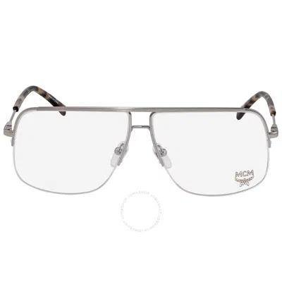 Mcm Demo Pilot Men's Eyeglasses 2158 041 59 In Metallic