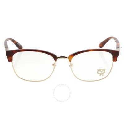 Mcm Demo Rectangular Unisex Eyeglasses 2718 213 52 In Brown