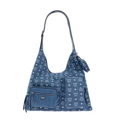 Mcm Denim Shoulder Bag