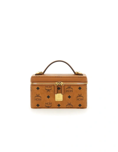 Mcm Designer Handbags Bag With Logo In Brown