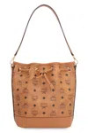 Mcm Dessau Bucket Bag In Brown