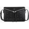 Mcm Diamant 3d Shoulder Bag In Black