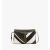 Mcm Diamant 3d Shoulder Bag In Mega Herringbone Suede In Multi