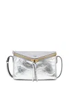 Mcm Diamant 3d Shoulder Bag In Silver