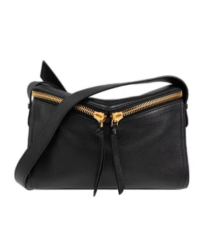 Mcm Diamant 3d Crossbody Bag In Black