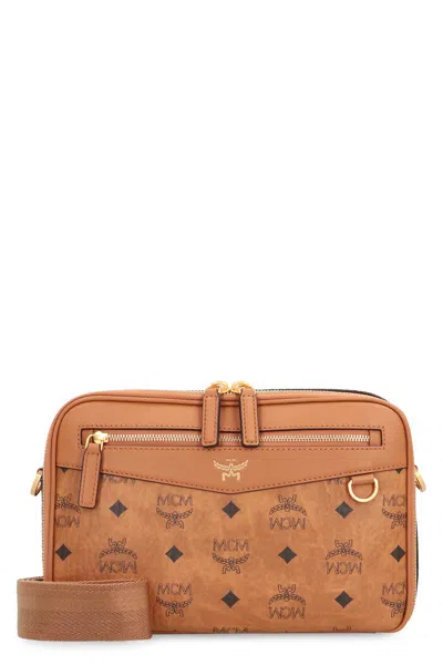 MCM MCM DIAMOND CANVAS CAMERA BAG