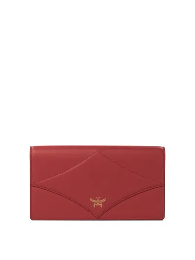 Mcm "diamond Chain" Crossbody Bag