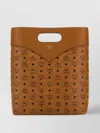 Mcm Diamond Detail Large Tote Bag