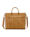 Mcm Diamond E/w Tote In Visetos