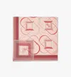 Mcm Diamond Monogram Wool Shawl In Ss24 Blossom Pink