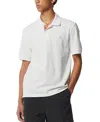 Mcm Diamond Patch Pique Polo In White