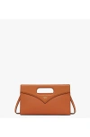 Mcm Diamond Tote In Cognac