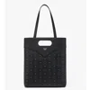 Mcm Diamond Tote In Visetos Leather Mix