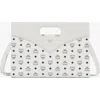 Mcm Diamond Visetos Leather Tote Bag In White