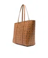 Mcm Double-handle Handbag In Brown