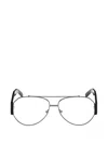 Mcm Double-bridge Pilot-frame Glasses In Multi