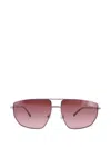 Mcm Double-bridge Pilot-frame Sunglasses In Brown