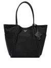 Mcm Durable Nylon Shoulder Bag In Black