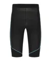 Mcm Black Viscose Blend Leggings In Black