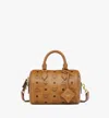 Mcm Brown Ella Boston Medium Duffle Bag In Brown