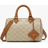 Mcm Adjustable Shoulder Strap Single Shoulder Bag In Ss24 Oatmeal