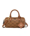 Mcm Ella Lauretos Boston Mini Bag In Brown