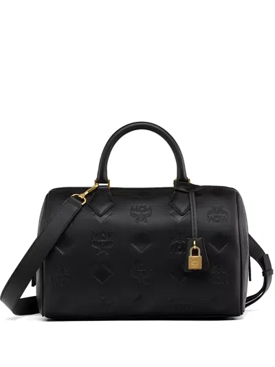 Mcm Ella Tote Bag In Black
