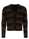 Mcm Embroidered Cashmere Blend Cardigan