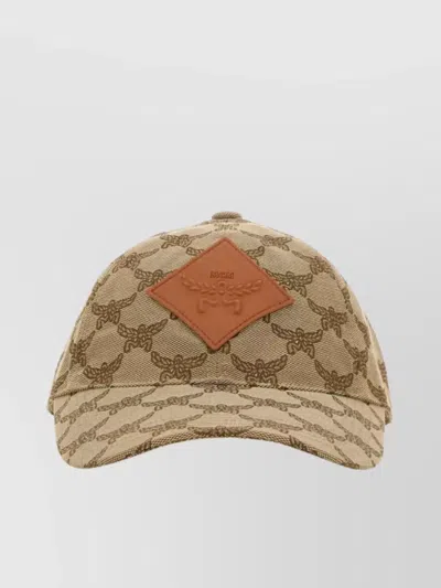 MCM EMBROIDERED BASEBALL CAP