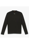 Mcm Essential Laurel Logo Shirt In Black