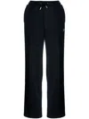 Mcm Essential Logo-embroidered Track Pants In Blue