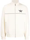 Mcm Essential Logo-embroidered Jacket In Neutrals