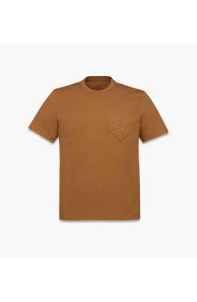 Mcm Essential Logo Pocket T-shirt In Multi