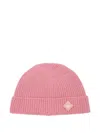 Mcm Essential Wool Beanie In Pink
