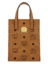 Mcm Coated Fabric Printed Handbag