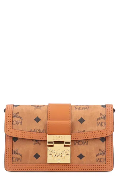 MCM MCM FAUX LEATHER WALLET ON CHAIN
