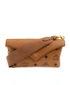 Mcm Flip Mini Bag In Brown