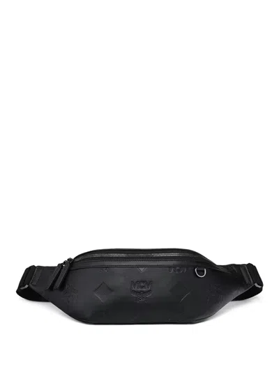 Mcm Fursten Belt Bag In Black