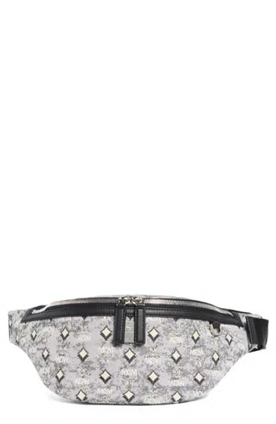 Mcm Fursten Belt Bag In Gray