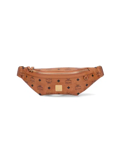 Mcm Medium Fursten Belt Bag In Brown